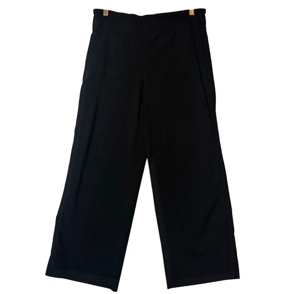 Zac & Rachel Black Wide Leg Pants Women's Size 10 - Picture 1 of 8